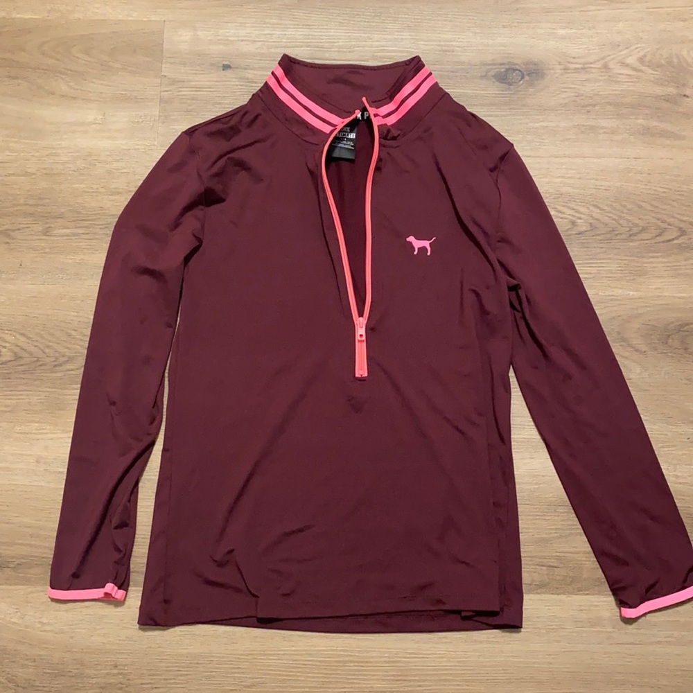 VS Pink Half Zip